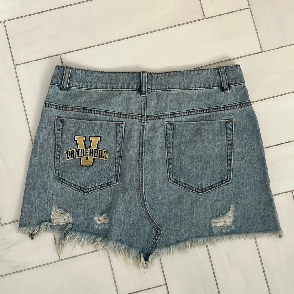 Vanderbilt Custom Made Denim Skirt - Picture 3 of 3